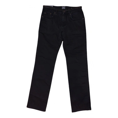 Pre-owned Z Zegna Slim Jean In Black