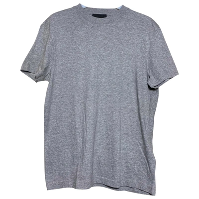 Pre-owned Prada T-shirt In Grey