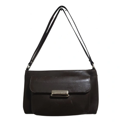 Pre-owned Mandarina Duck Leather Handbag In Brown