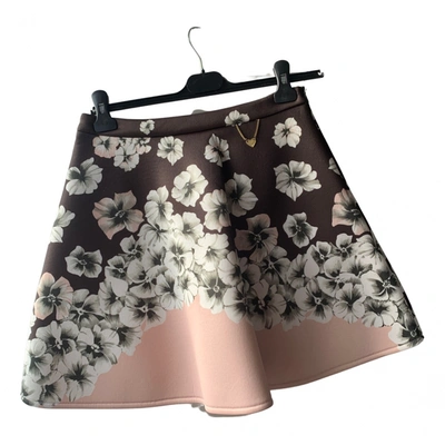 Pre-owned Blugirl Folies Mini Skirt In Multicolour