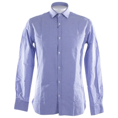 Pre-owned Aglini Shirt In Blue