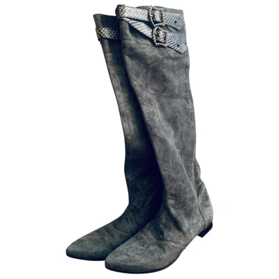 Pre-owned Les Tropeziennes Boots In Blue