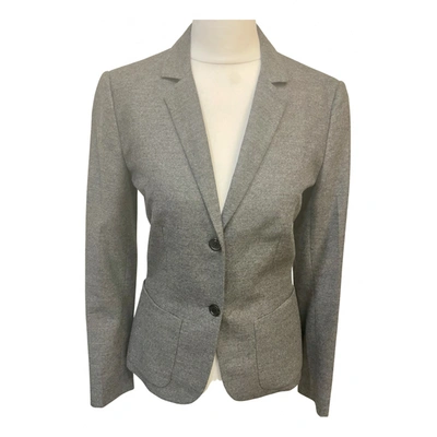 Pre-owned Prada Wool Blazer In Grey