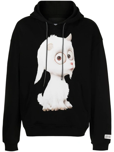 Mostly Heard Rarely Seen Graphic-print Hoodie In Schwarz