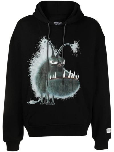 Mostly Heard Rarely Seen Graphic-print Hoodie In Schwarz