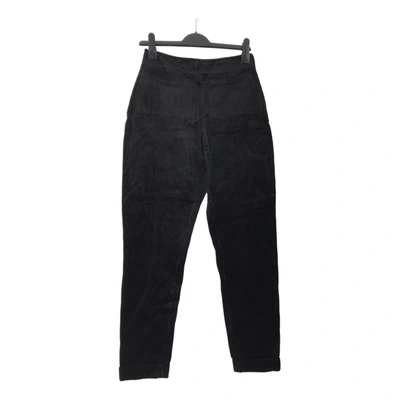Pre-owned Moschino Cheap And Chic Carot Pants In Black