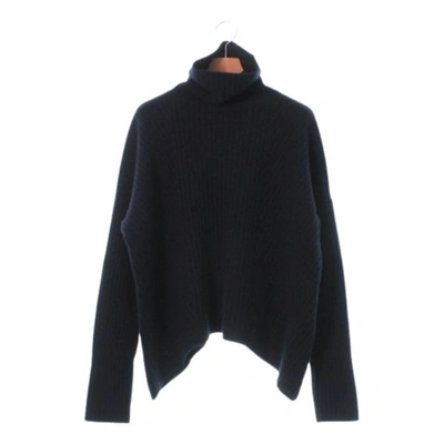 Pre-owned Maison Flaneur Wool Pull In Navy