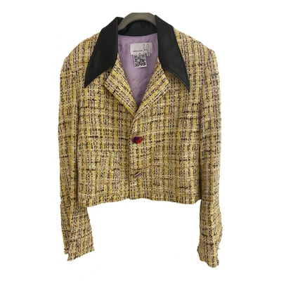 Pre-owned Natasha Zinko Jacket In Yellow