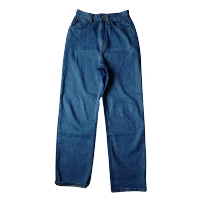 Pre-owned Sandro Jeans In Blue