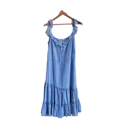 Pre-owned Altuzarra Silk Maxi Dress In Blue
