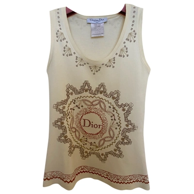 Pre-owned Dior Vest In Beige
