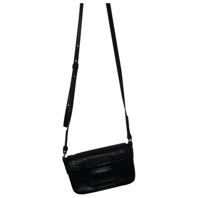 Pre-owned The Bridge Leather Crossbody Bag In Black