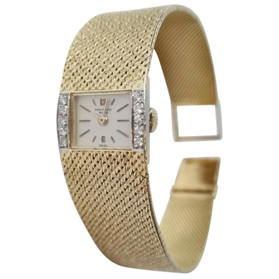 Pre-owned Patek Philippe Yellow Gold Watch