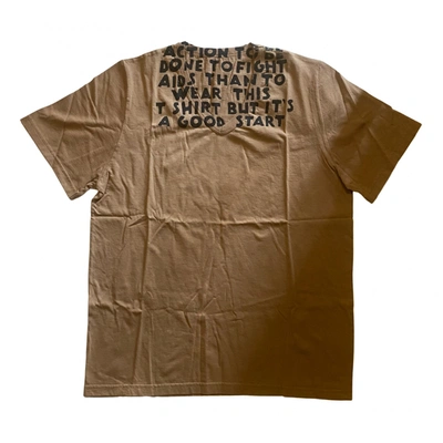 Pre-owned Maison Margiela T-shirt In Brown