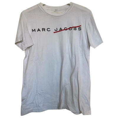 Pre-owned Marc Jacobs T-shirt In White