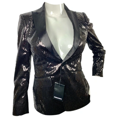 Pre-owned Dsquared2 Blazer In Black