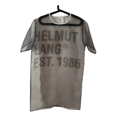 Pre-owned Helmut Lang Tunic In Black