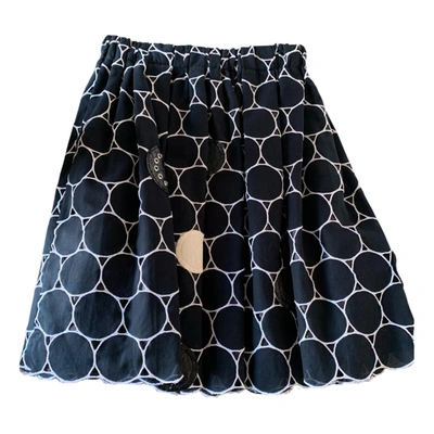 Pre-owned Marc By Marc Jacobs Mid-length Skirt In Blue