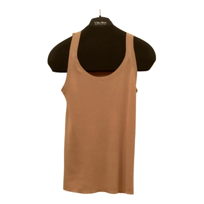 Pre-owned Max Mara Cashmere Vest In Pink