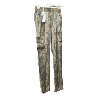 Pre-owned Diesel Trousers In Multicolour