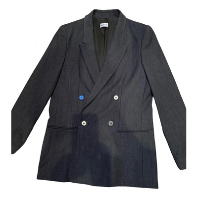 Pre-owned Philosophy Di Alberta Ferretti Wool Jacket In Grey