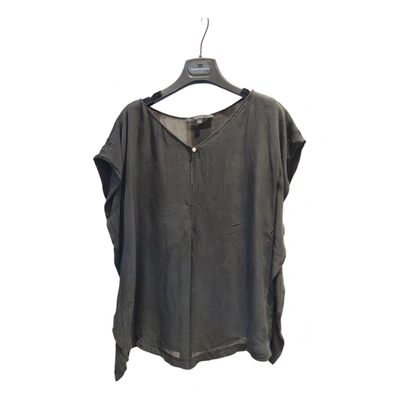 Pre-owned Gucci Blouse In Black