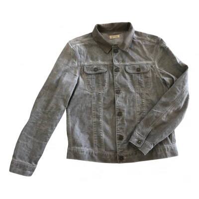 Pre-owned Allsaints Jacket In Grey