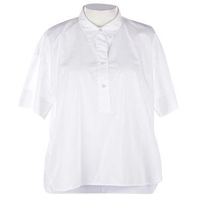 Pre-owned Lis Lareida Blouse In White