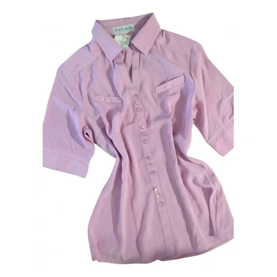 Pre-owned Guy Laroche Shirt In Pink