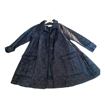 Pre-owned Dries Van Noten Coat In Black