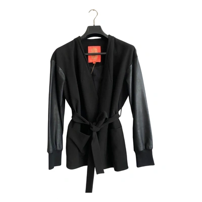 Pre-owned Manoush Jacket In Black