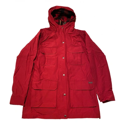 Pre-owned Woolrich Blazer In Red