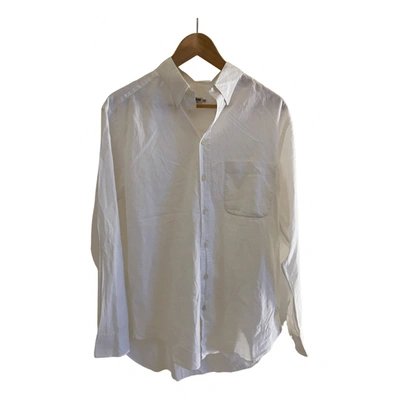 Pre-owned Giorgio Armani Shirt In White