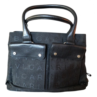 Pre-owned Bvlgari Handbag In Black