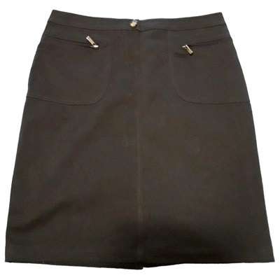 Pre-owned Alviero Martini Mid-length Skirt In Black