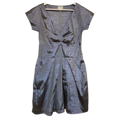 Pre-owned Rue Blanche Mini Dress In Metallic