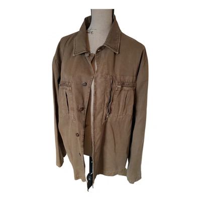Pre-owned C.p. Company Jacket In Brown