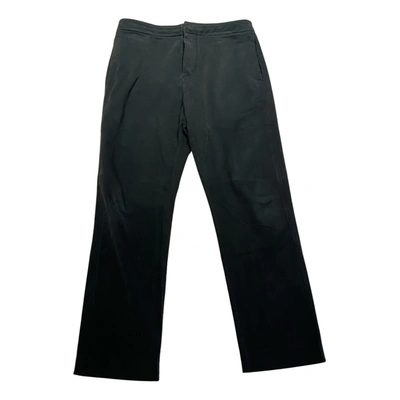 Pre-owned James Perse Trousers In Black