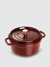 Staub 4-qt Round Cocotte In Grenadine