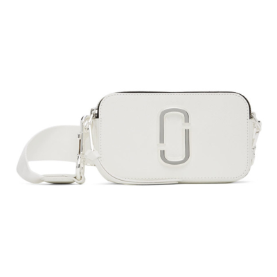 Marc Jacobs White 'the Snapshot Dtm' Shoulder Bag