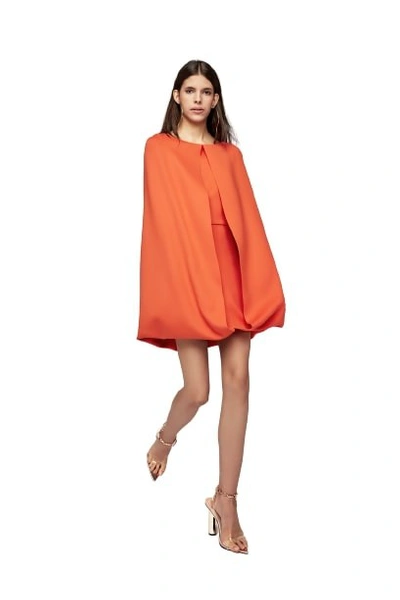 Isabel Sanchis Fonzaso/ Bubble Cocktail Dress In Orange