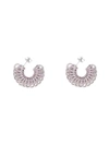 BOTTEGA VENETA FUCHSIA OTHER MATERIALS EARRINGS