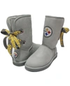 CUCE WOMEN'S PITTSBURGH STEELERS RIBBON BOOTS