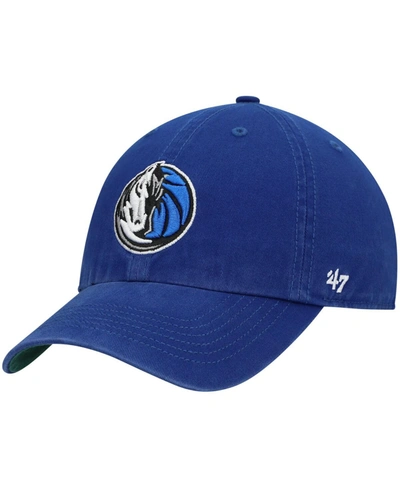 47 Brand Men's Blue Dallas Mavericks Team Franchise Fitted Hat