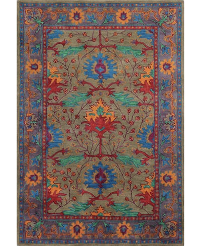 Bb Rugs Boule Hg130 7'9" X 9'9" Area Rug In Taupe