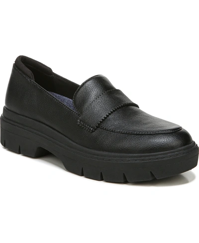 Dr. Scholl's Women's Dive In Slip-resistant Work Slip-ons In Black