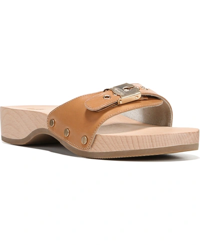 Dr. Scholl's Original Collection Women's Original Slides Women's Shoes In Camelot Leather