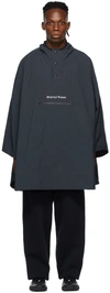DISTRICT VISION NAVY ANDY PACKABLE PONCHO