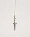 Pamela Love Dagger Pendant Necklace In Silver