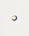 Pamela Love Piercing 6mm Inlay Clicker In Gold/blue